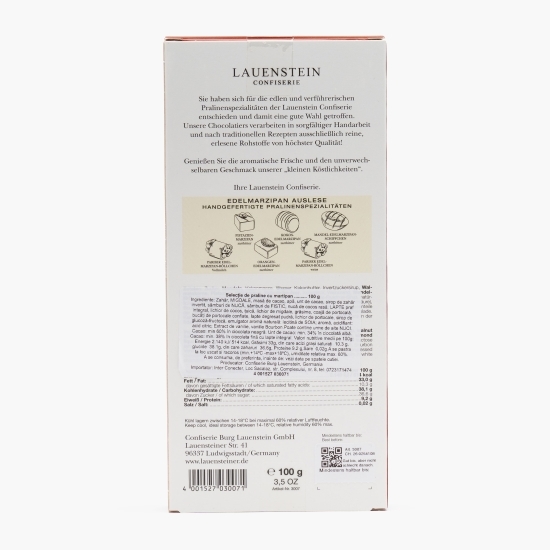 Selecție praline cu marțipan 100g