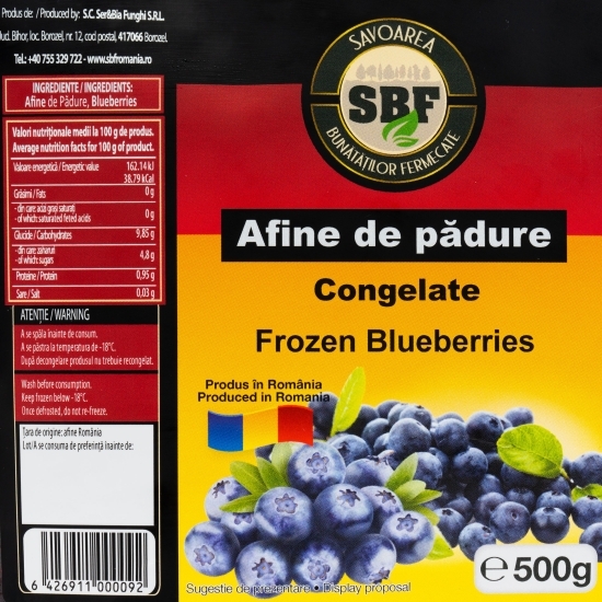 Afine de pădure 500g
