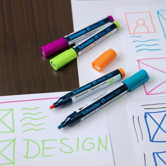 Marker pentru whiteboard/flipchart Maxx 290, verde