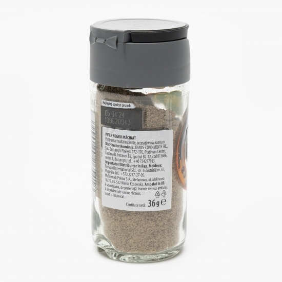 Piper negru măcinat 36g