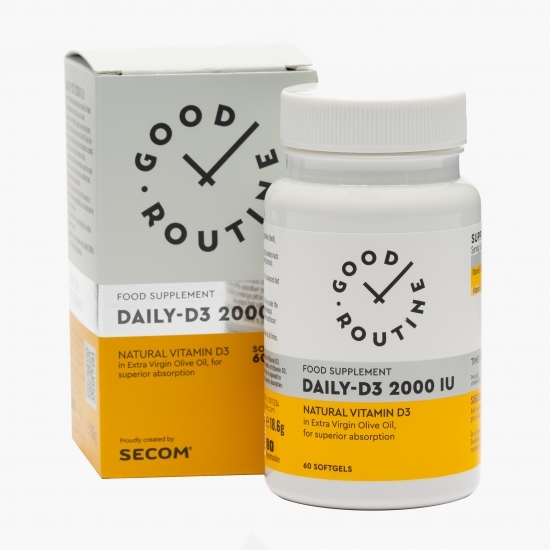 Daily-D3 2000 IU 60 capsule 