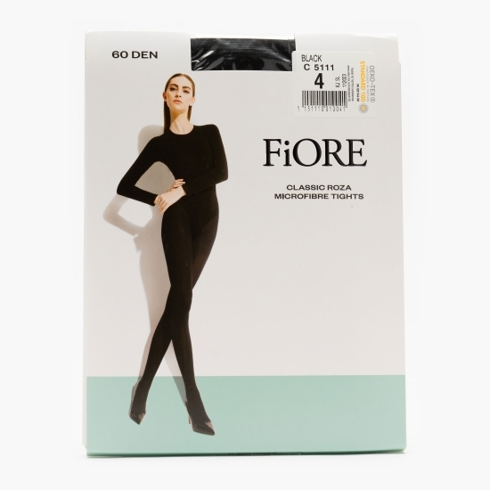 Ciorap microfibră Roza 60 den Black 4