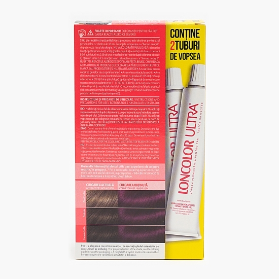 Vopsea permanentă pentru păr Ultra Duo 6.22 Violet intens 200ml