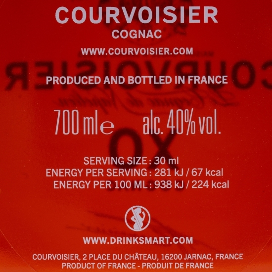 Cognac XO 40% alc. 0.7l + cutie