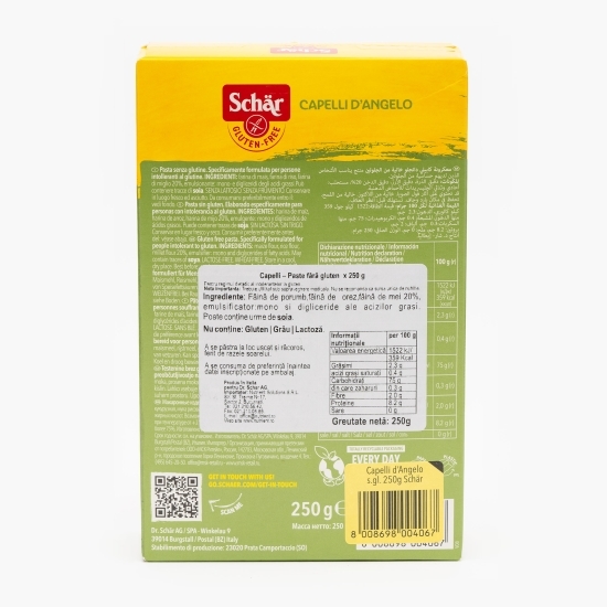 Paste fără gluten Capelli d'Angelo 250g