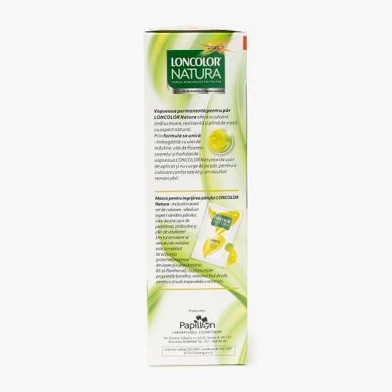 Vopsea permanentă pentru păr Natura 1.9 negru albastru 100ml