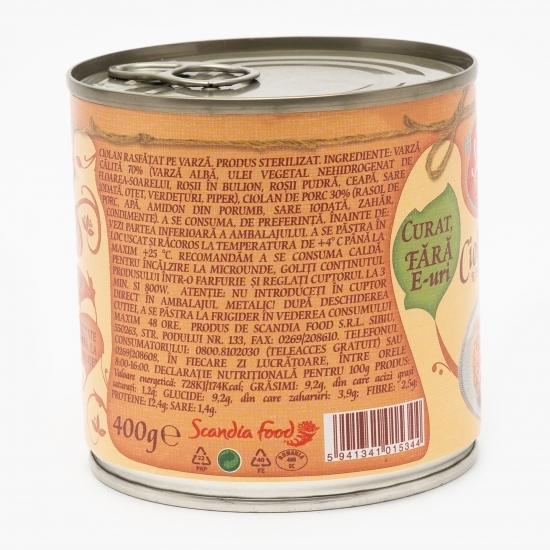 Ciolan răsfățat pe varză 400g