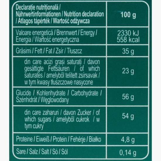 Praline din ciocolată cu lapte cu măr și scorțișoară 70g