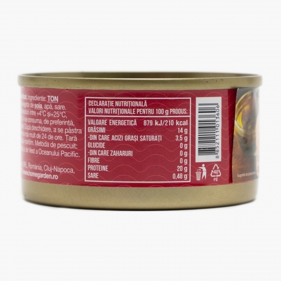 Ton bucăți în ulei vegetal 80g