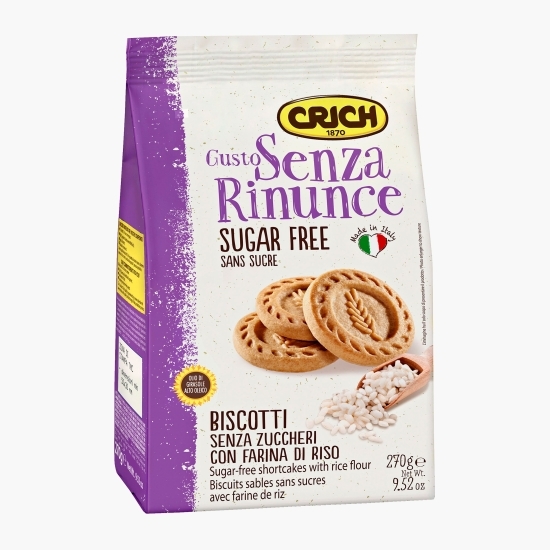 Biscuiți din făină de orez, fără zahăr adăugat 270g