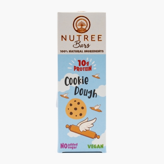 Baton proteic din curmale Cookie Dough, fără gluten, vegan, 50g