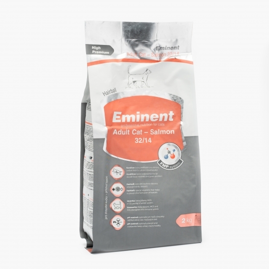 Hrană uscată pentru pisici adulte, 2kg, somon