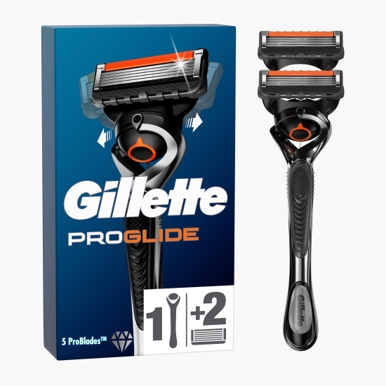 Aparat de ras ProGlide, 1 mâner + 2 rezerve