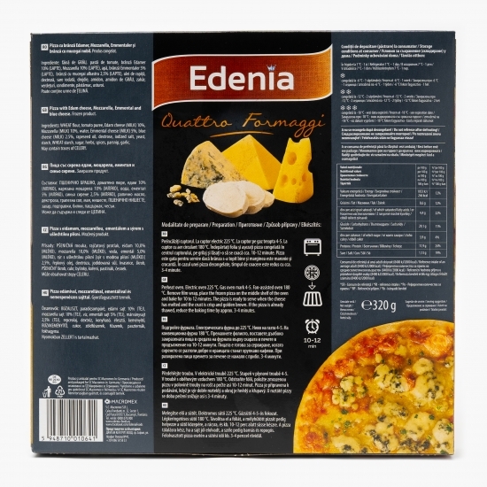 Pizza quattro formaggi 320g