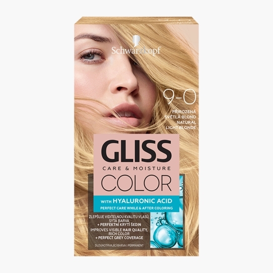 Vopsea de păr permanentă Color 9-0 blond deschis natural 142.5ml