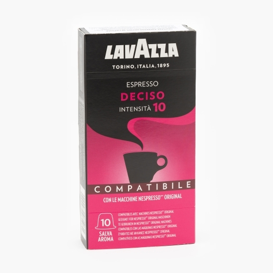  Espresso Deciso 10 băuturi, capsule cafea