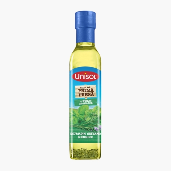 Ulei de primă presă rozmarin, oregano și busuioc 0.25l