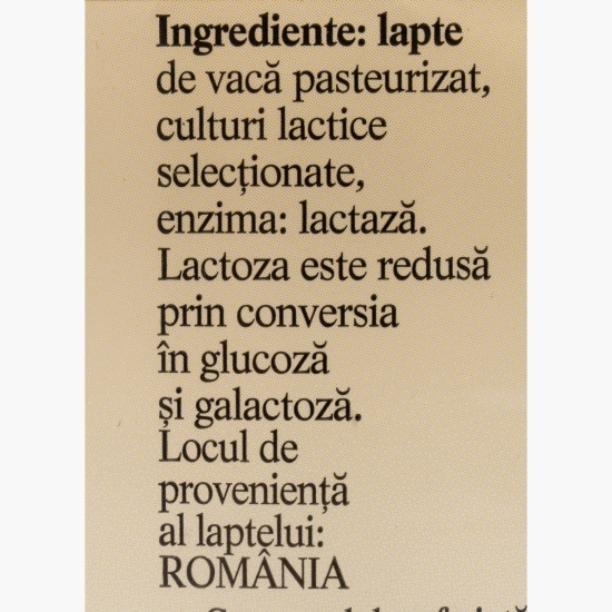 Kefir fără lactoză 3.5% grăsime 900g
