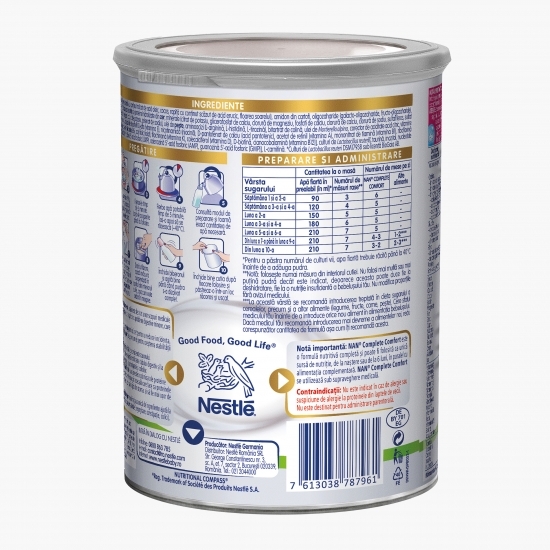 Formulă specială de lapte praf Complete Comfort, +0 luni, 400g