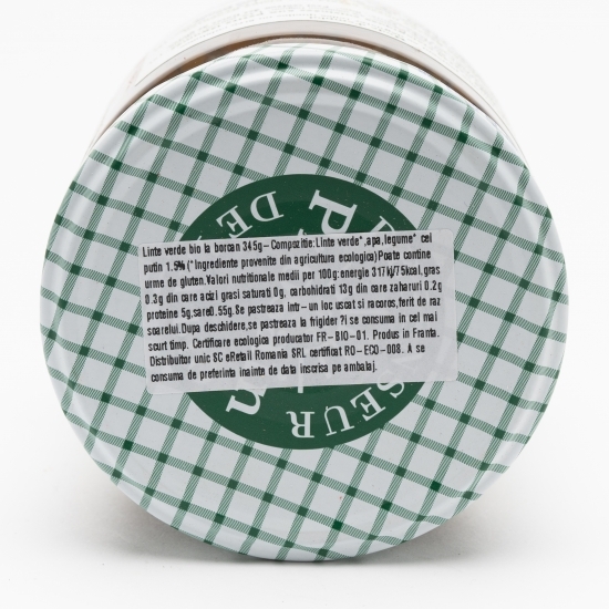 Linte verde eco la borcan 345g