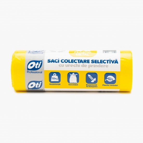 Saci colectare selectivă plastic/metal 60l 60x76cm 20 buc