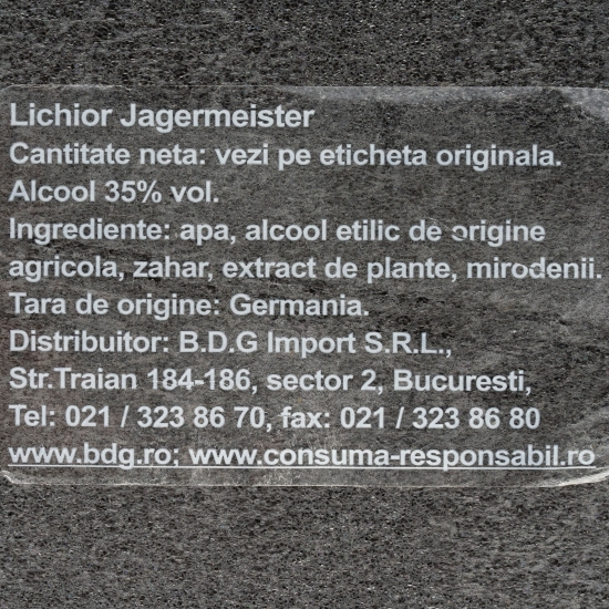 Lichior plante 35% alc. 0.2l