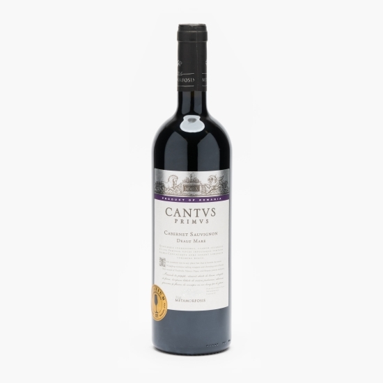 Vin roșu sec Cabernet Sauvignon, 14.5%, 0.75l