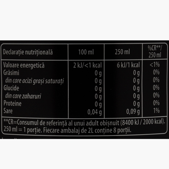 Băutură carbogazoasă aromă cola Twist Zero Zahăr 2l