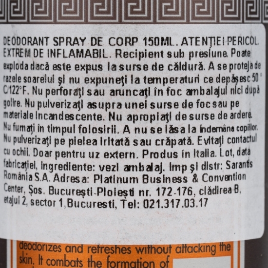 Deodorant spray pentru corp Lotus Flower 150ml