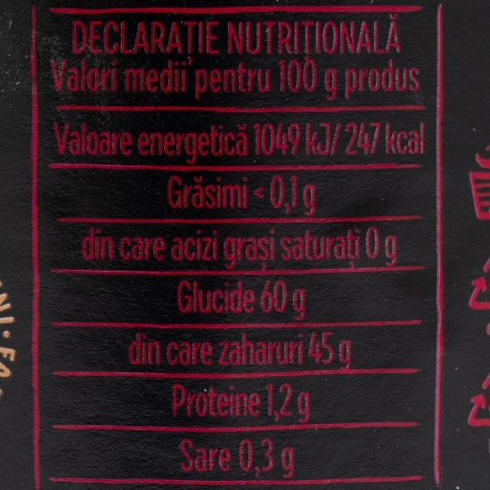 Dulceață de sfeclă roșie cu ghimbir 250g 