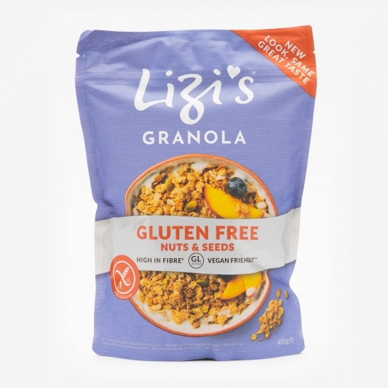 Granola fără gluten nuci și semințe 400g
