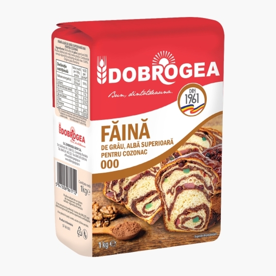 Făină albă de grâu 000 cozonac 1kg