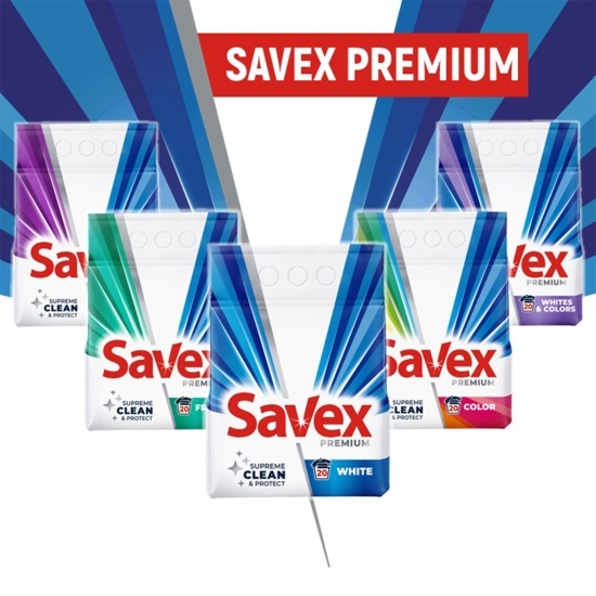 Detergent de rufe pudră automat Premium 2în1 Color 100 spălări, 10kg