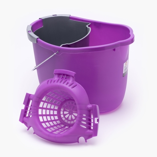 Găleată ovală cu storcător separator 15l