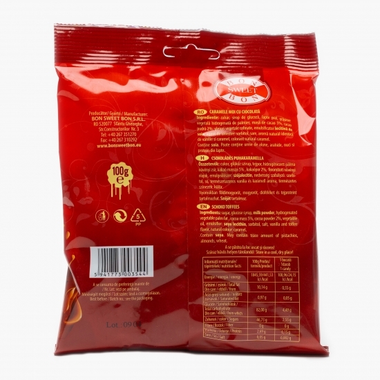 Caramele moi cu ciocolată 100g