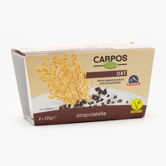 Produs fermentat din ovăz cu straciatella 2x125g