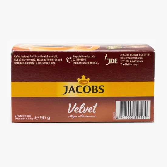 Velvet 50 plicuri x 1.8g, cafea instant 