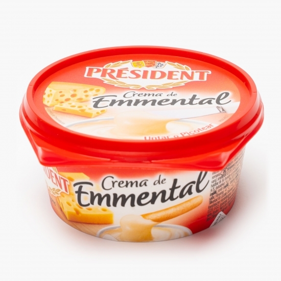 Cremă de brânză topită cu Emmental 125g