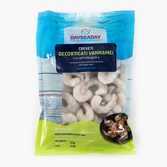 Creveți decorticați cruzi 31/40, 500g