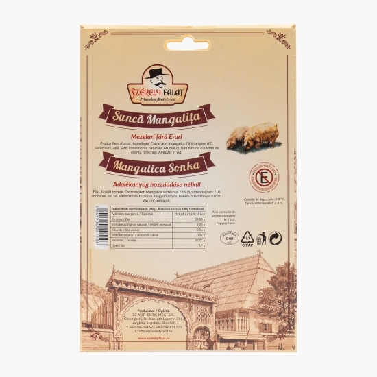 Șuncă Mangalița, felii, 100g