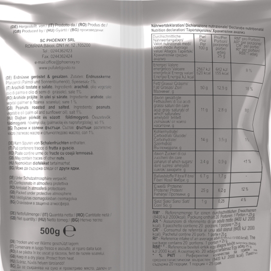 Arahide prăjite și sărate 500g