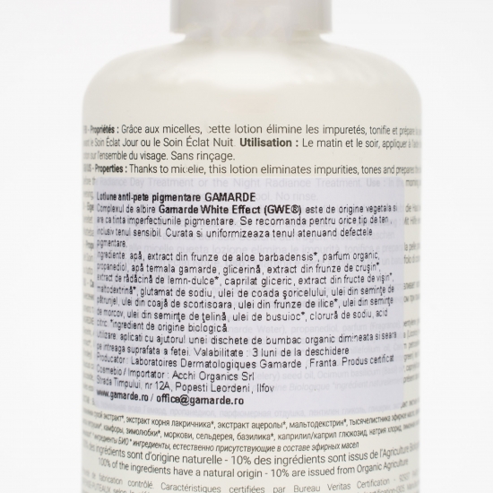 Loțiune anti-pete cu efect albire, bio 200ml