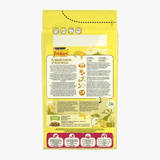 Hrană uscată pentru pisici Hairball, 1.5kg, cu pui și legume