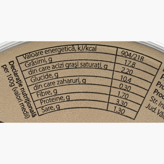 Pastă vegetală tartinabilă din linte roșie 100g