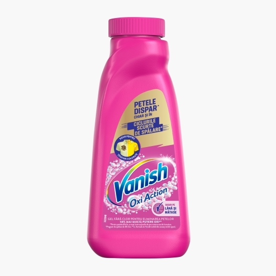 Soluție pentru îndepărtarea petelor Premium Gold Gel Pink, 500ml