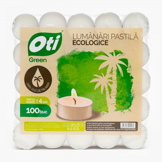 Lumânări pastilă ecologice 100/set