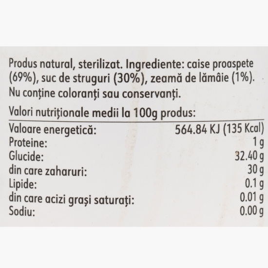 Gem de caise fără zahăr 240g