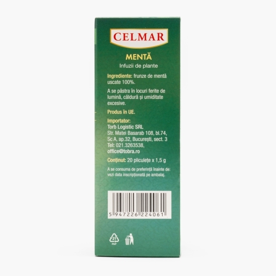 Ceai de mentă, 20 plicuri