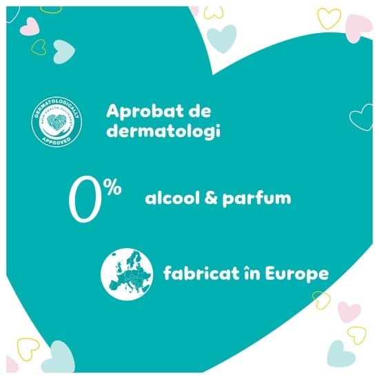 Șervețele umede pentru bebeluși, Fresh Clean, 52 buc