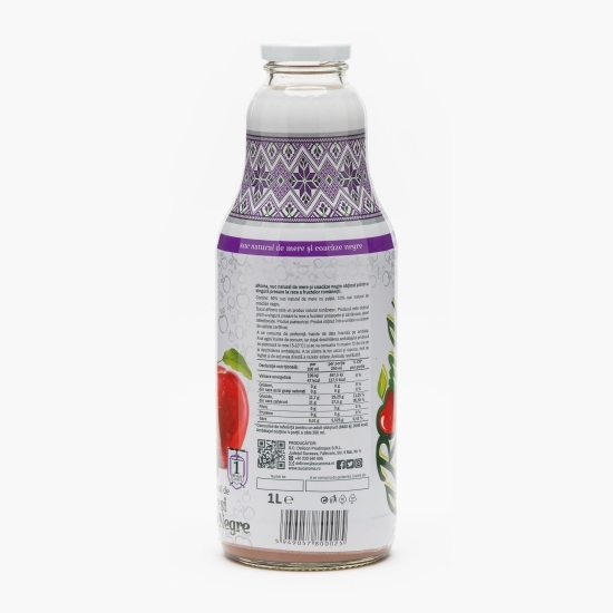 Suc natural de mere și coacăze negre 1l